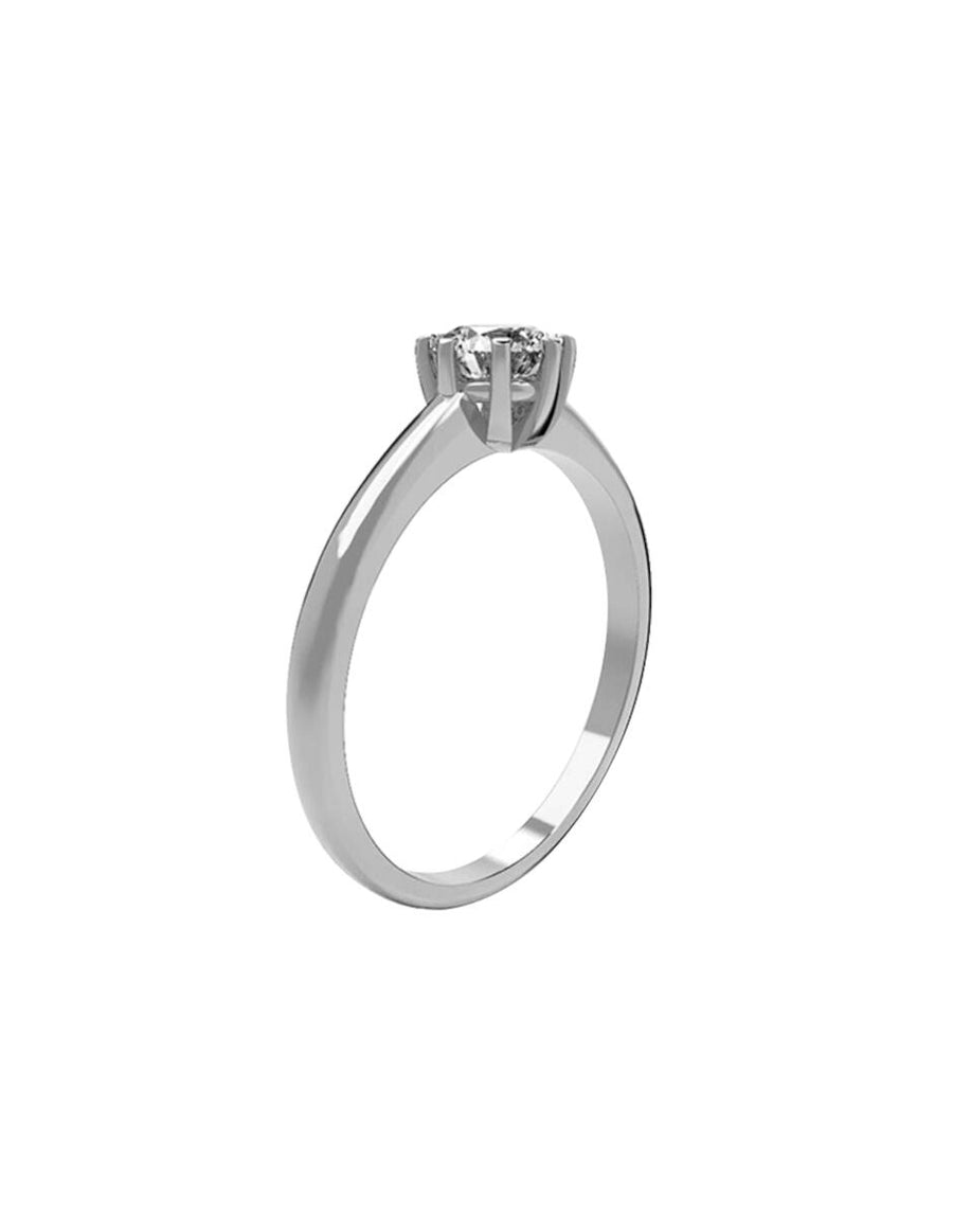 ANILLO DE ORO CON CIRCONIA