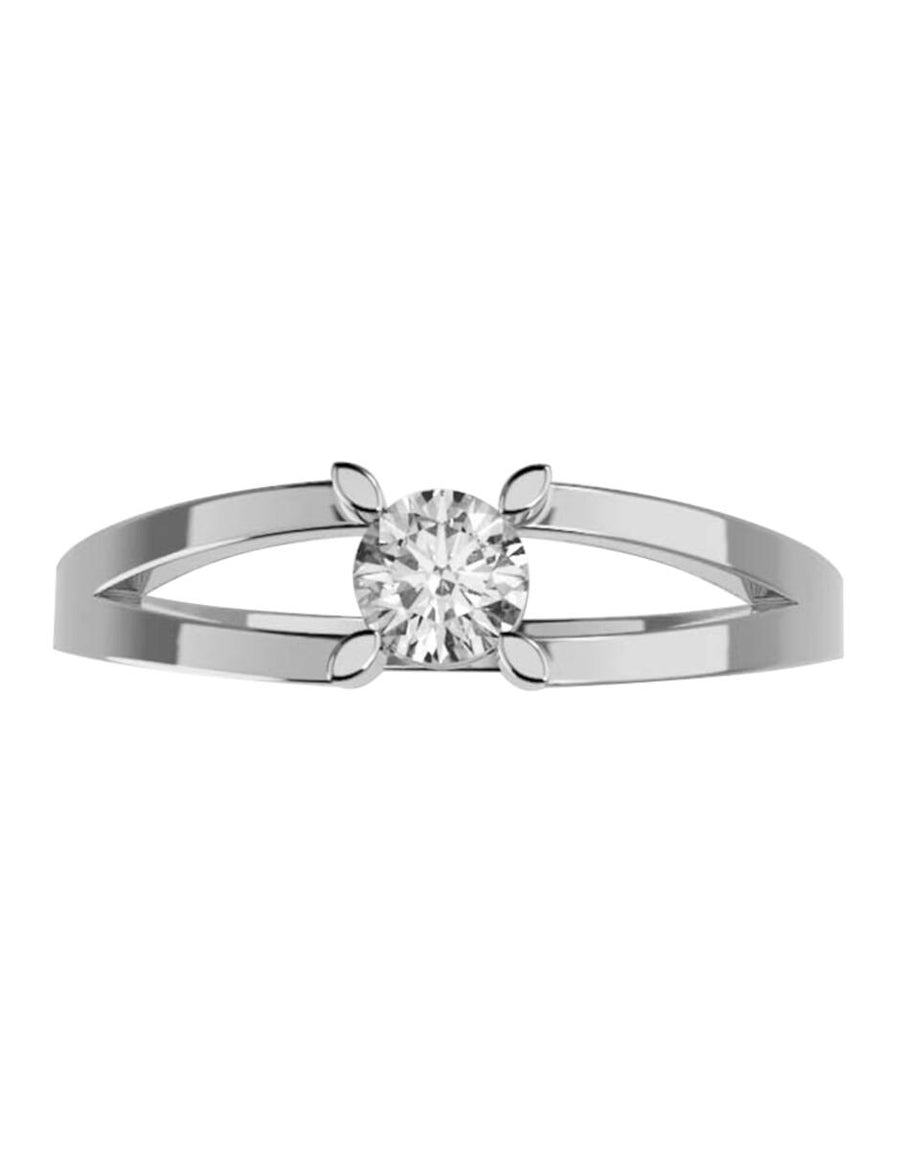 ANILLO DE ORO CON CIRCONIA