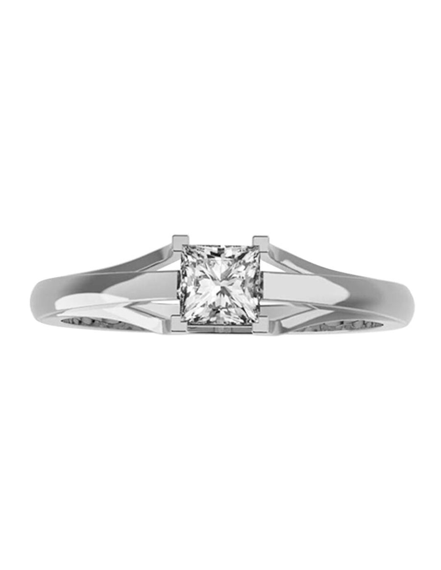ANILLO DE ORO CON CIRCONIA