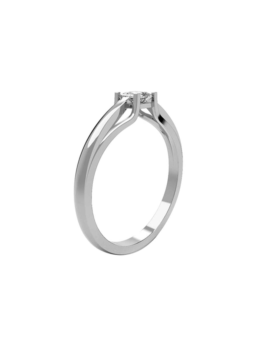ANILLO DE ORO CON CIRCONIA
