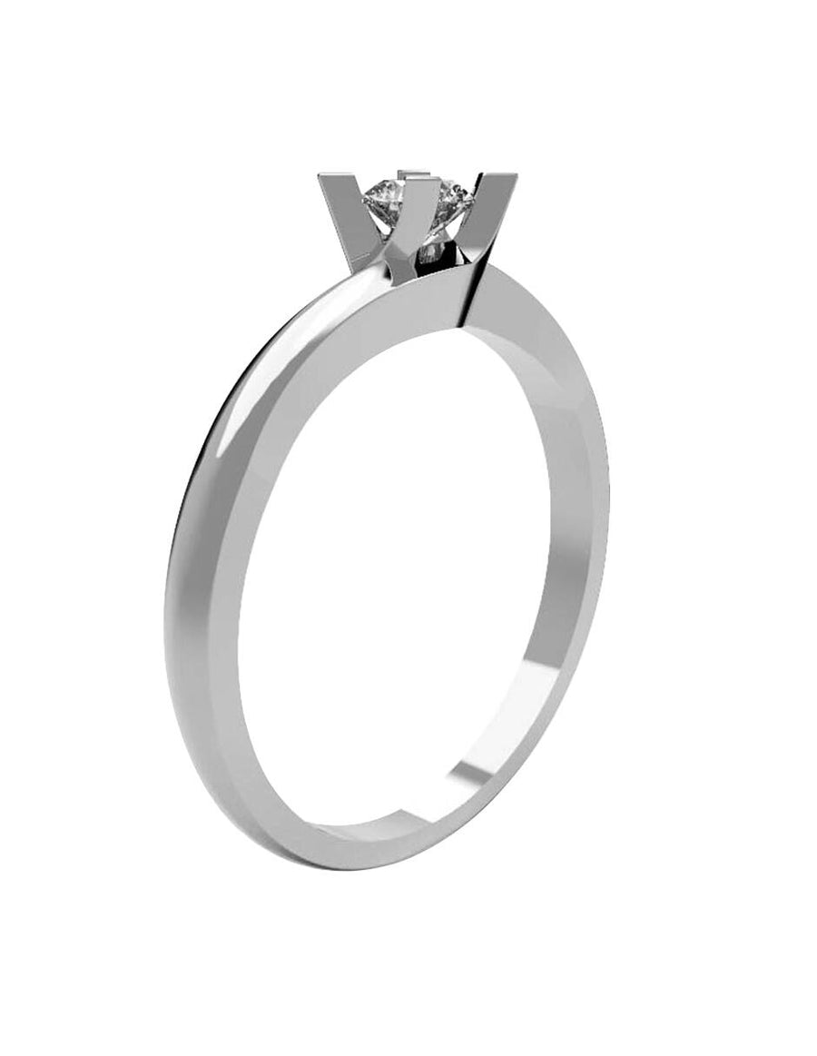 ANILLO DE ORO CON CIRCONIA