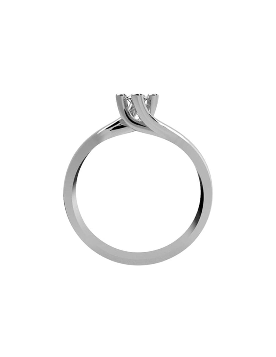 ANILLO DE ORO CON CIRCONIA