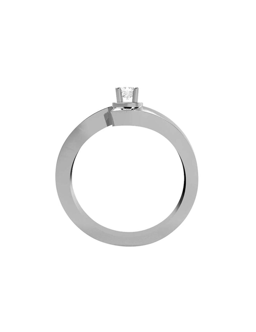 ANILLO DE ORO CON CIRCONIA