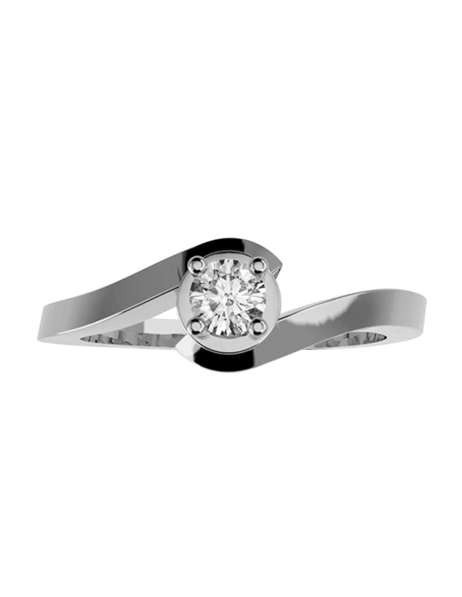 ANILLO DE ORO CON CIRCONIA
