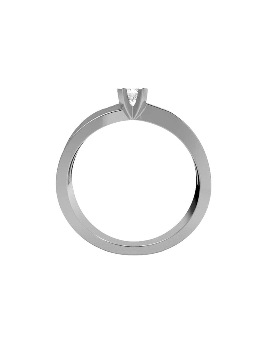 ANILLO DE ORO CON CIRCONIA
