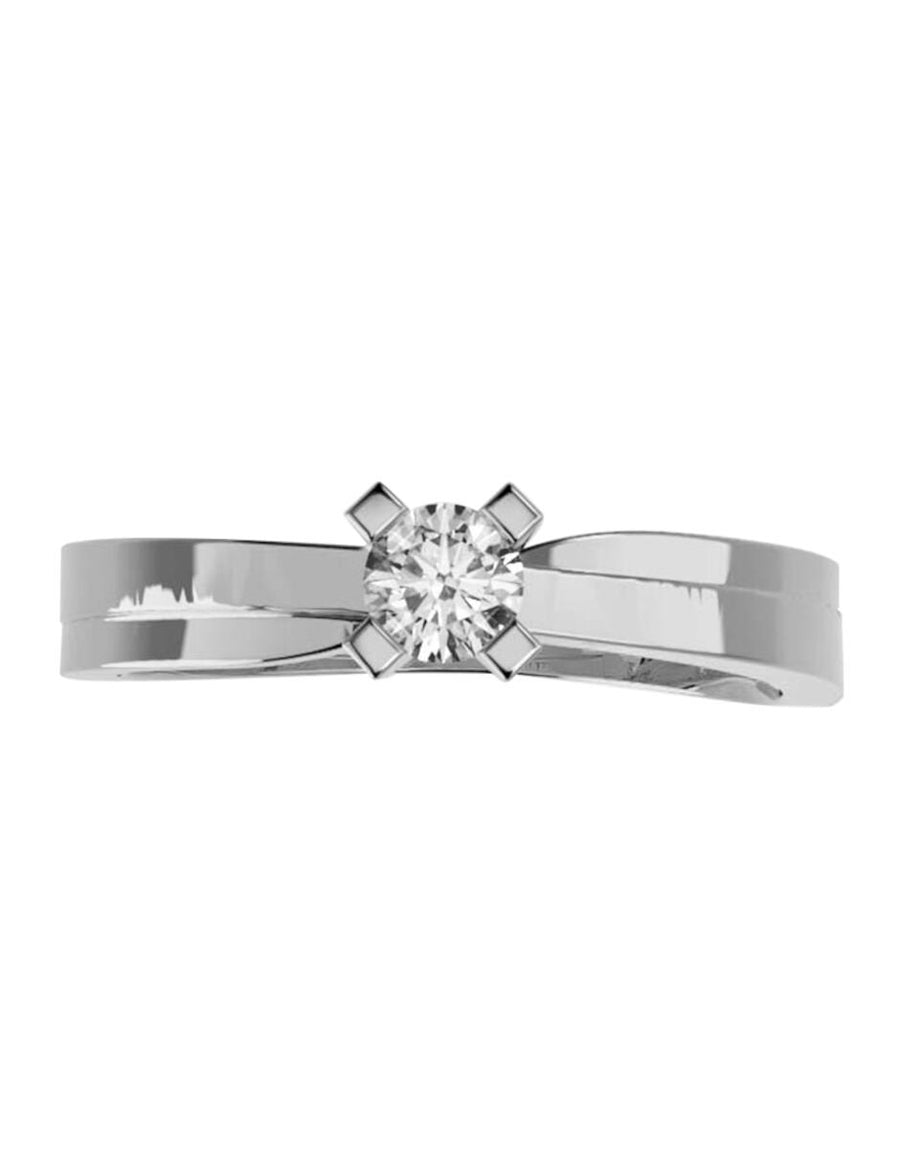 ANILLO DE ORO CON CIRCONIA