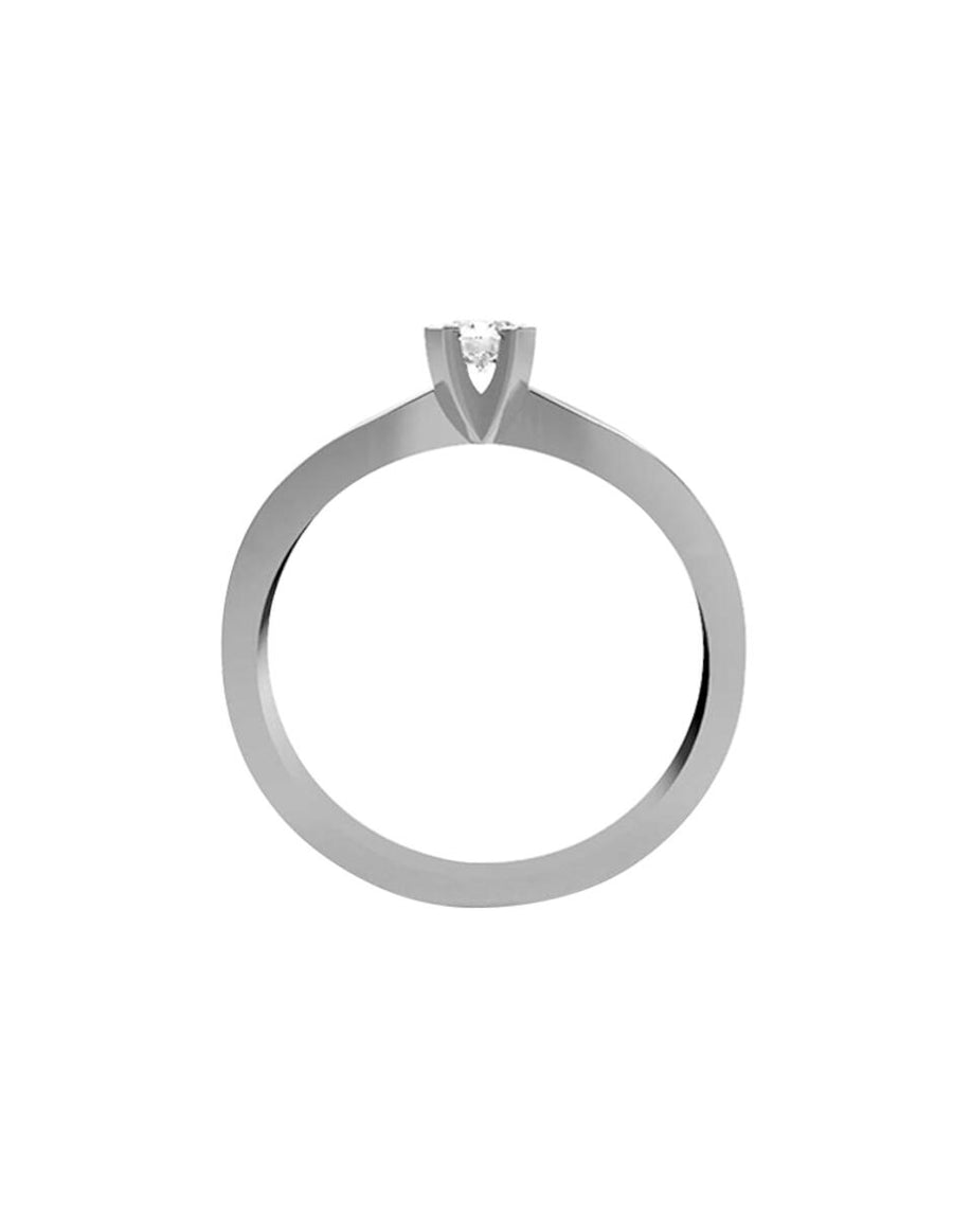 ANILLO DE ORO CON CIRCONIA