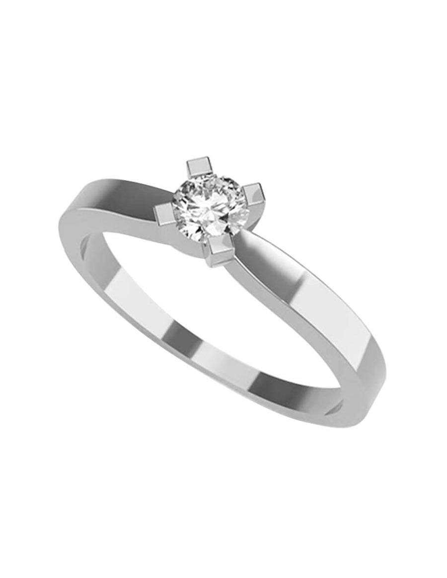 ANILLO DE ORO CON CIRCONIA