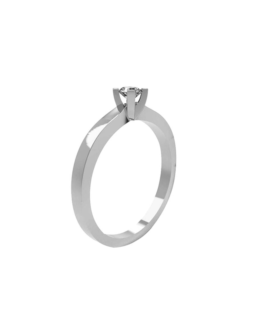 ANILLO DE ORO CON CIRCONIA