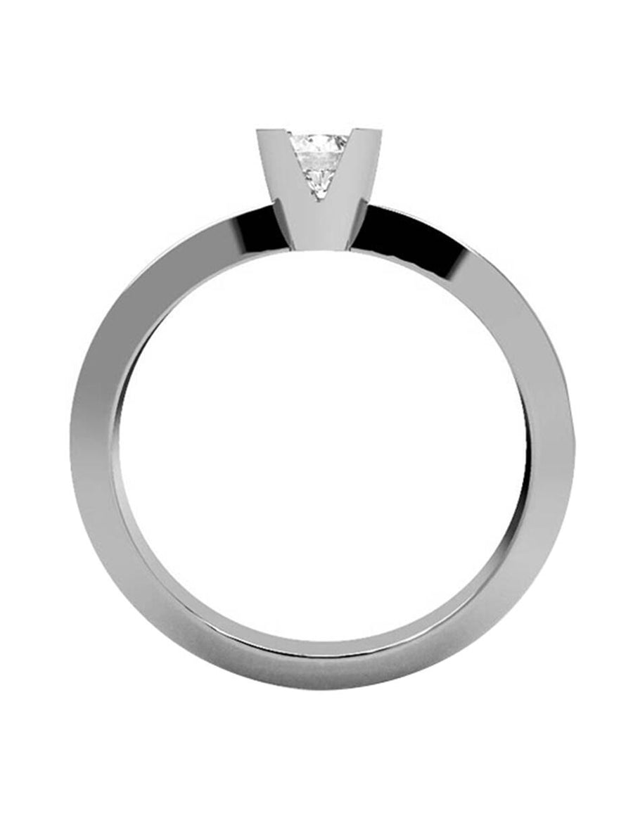 ANILLO DE ORO CON CIRCONIA