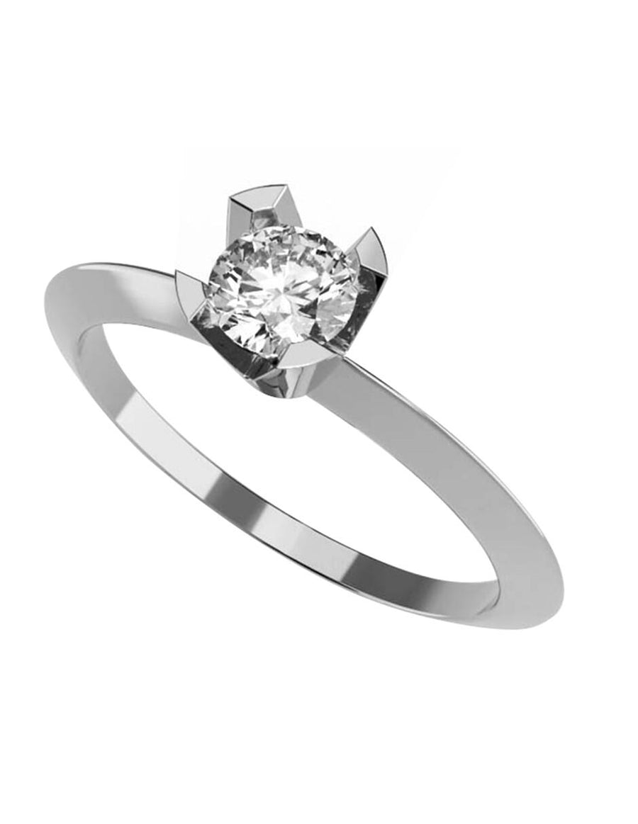 ANILLO DE ORO CON CIRCONIA