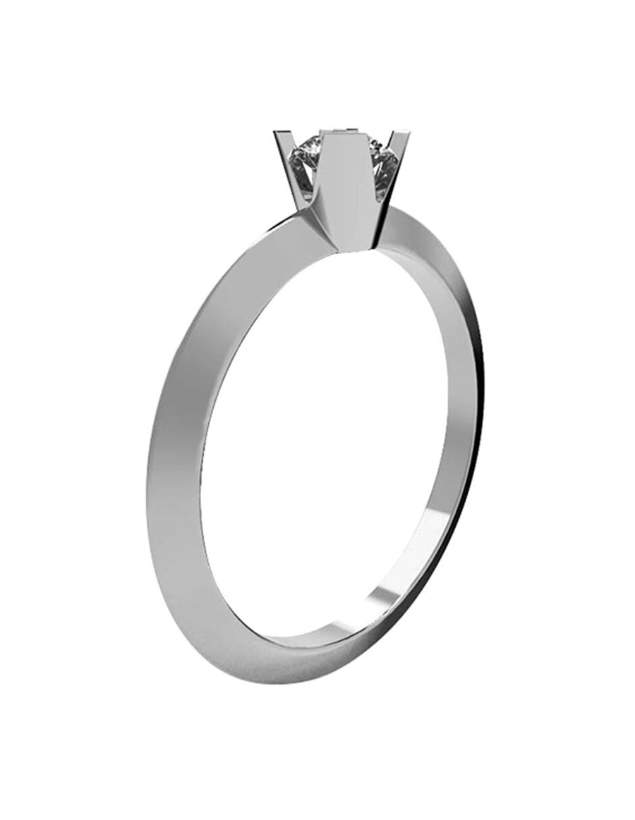 ANILLO DE ORO CON CIRCONIA