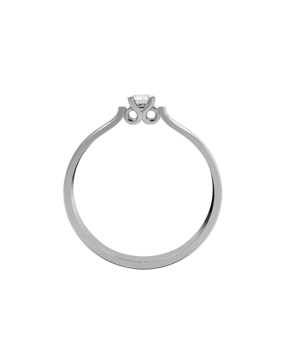 ANILLO DE ORO CON CIRCONIA