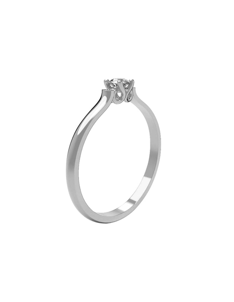 ANILLO DE ORO CON CIRCONIA