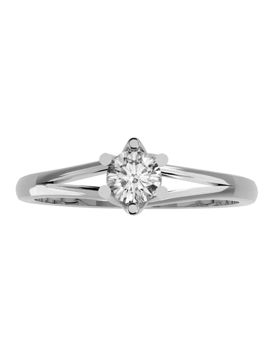 ANILLO DE ORO CON CIRCONIA