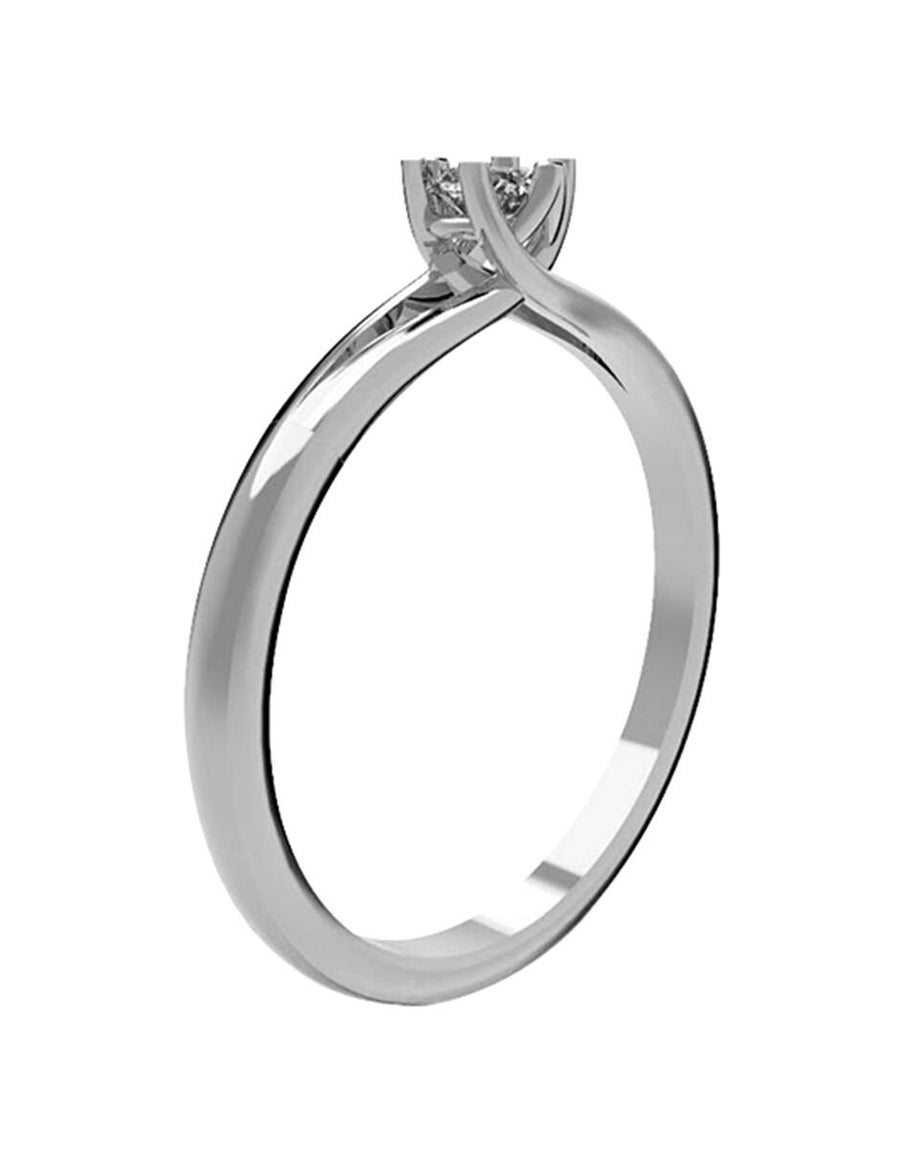 ANILLO DE ORO CON CIRCONIA