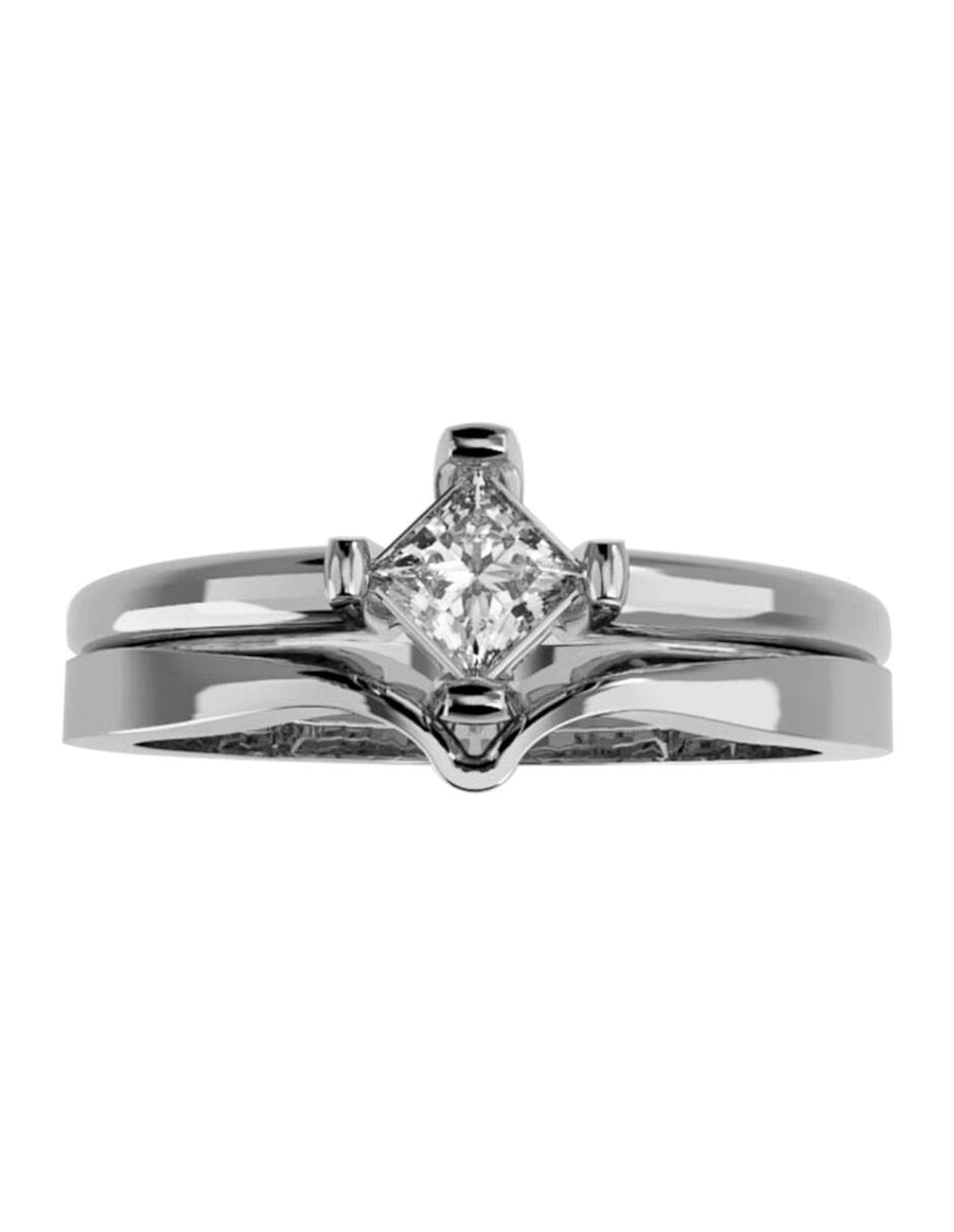 ANILLO DE ORO CON CIRCONIA
