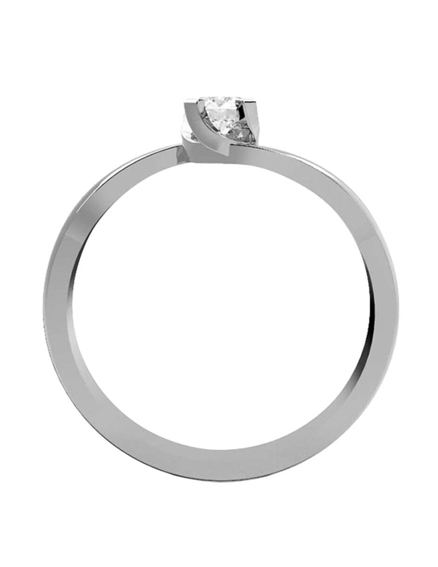 ANILLO DE ORO CON CIRCONIA