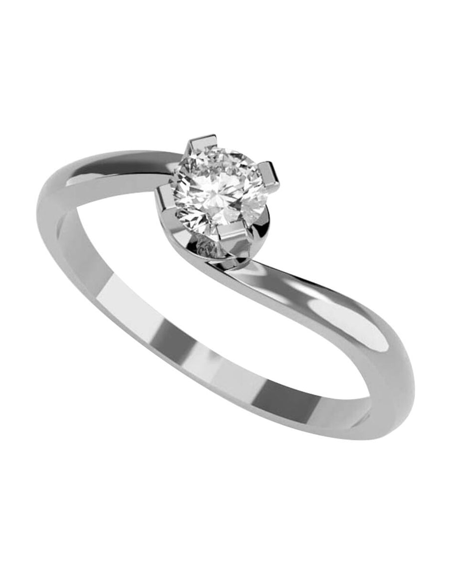 ANILLO DE ORO CON CIRCONIA