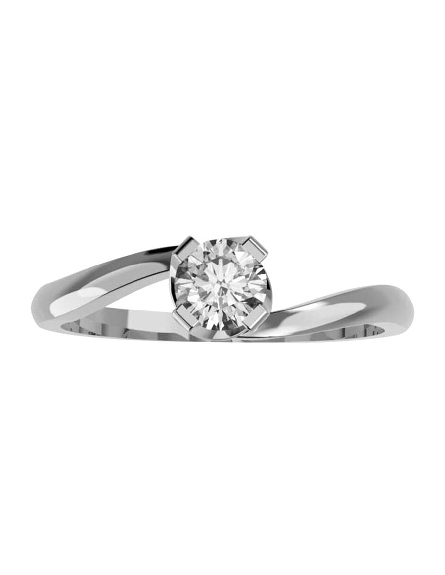 ANILLO DE ORO CON CIRCONIA