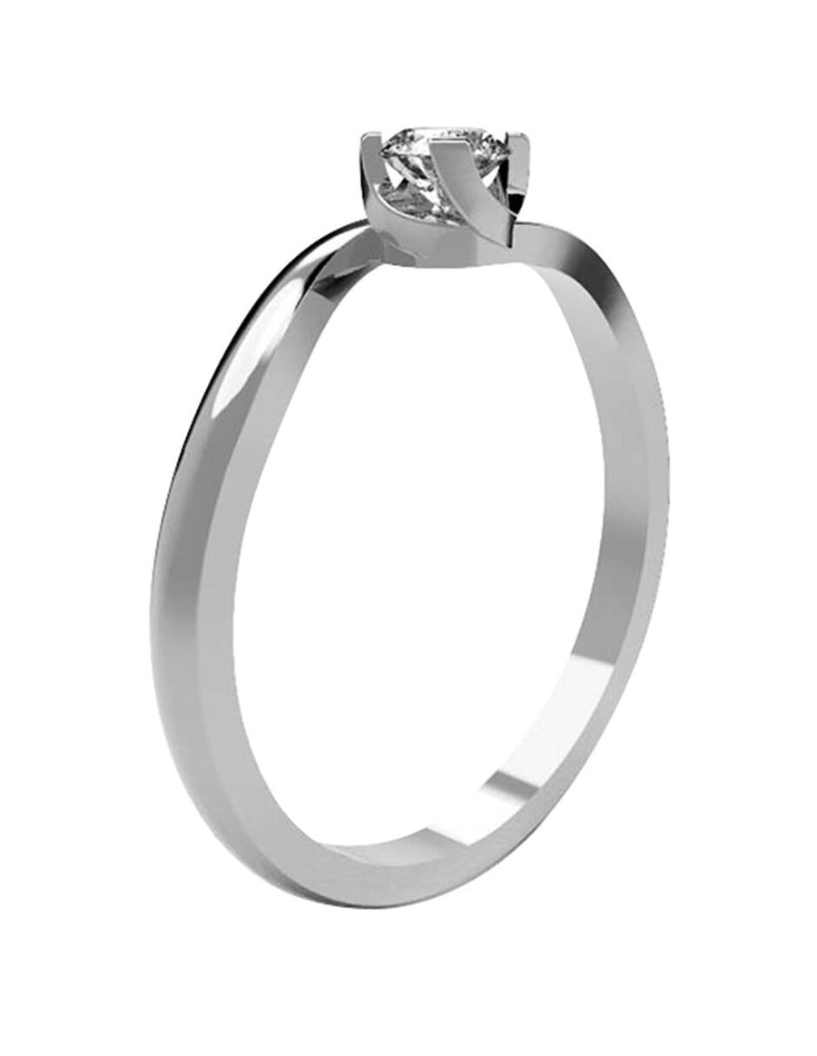 ANILLO DE ORO CON CIRCONIA