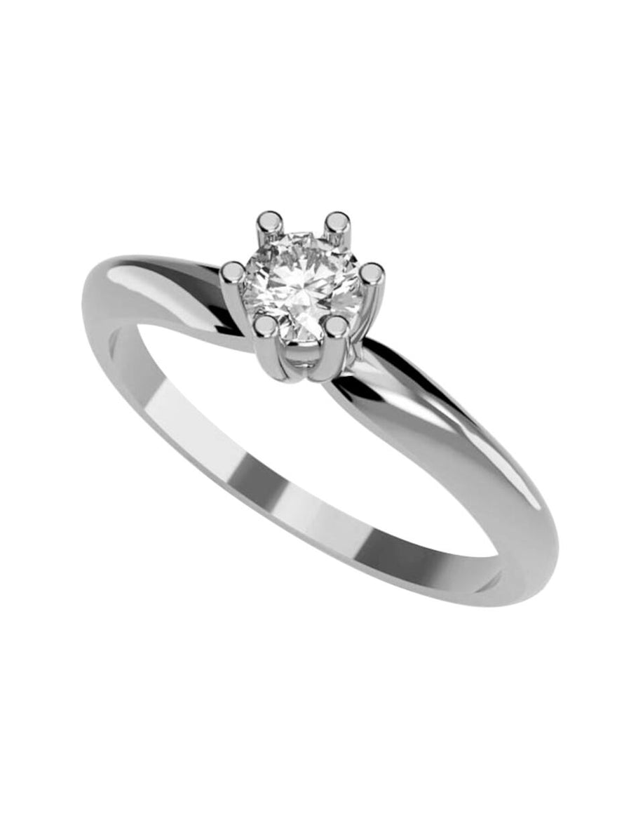 ANILLO DE ORO CON CIRCONIA