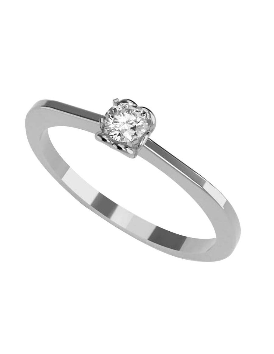 ANILLO DE ORO CON CIRCONIA