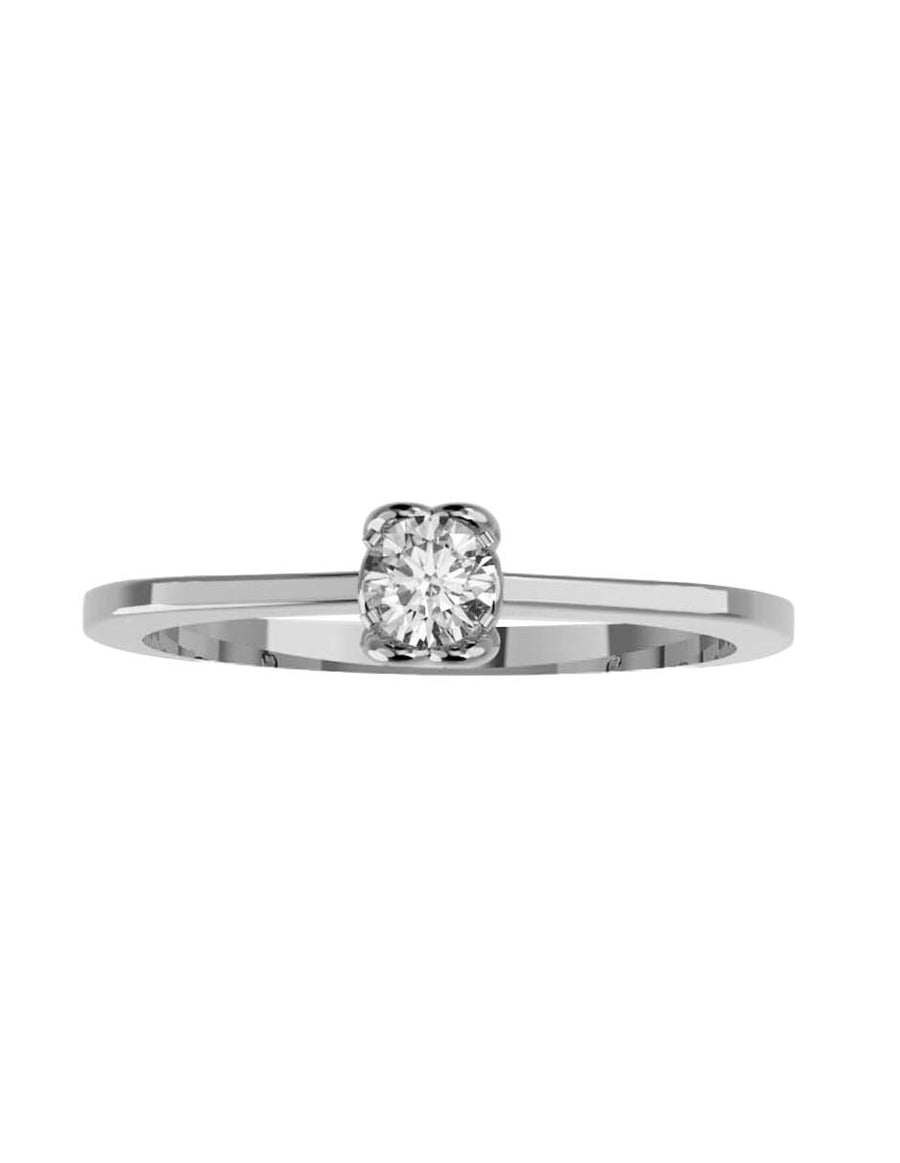 ANILLO DE ORO CON CIRCONIA