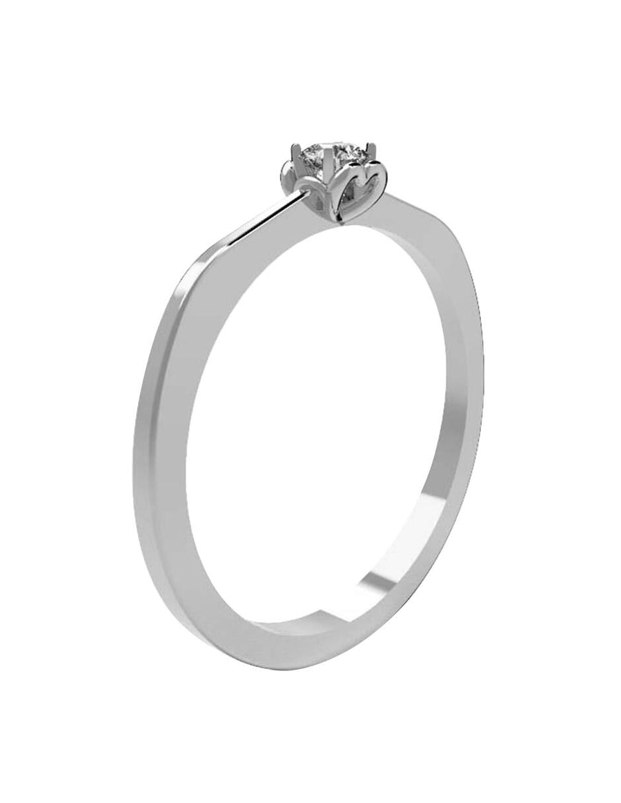 ANILLO DE ORO CON CIRCONIA