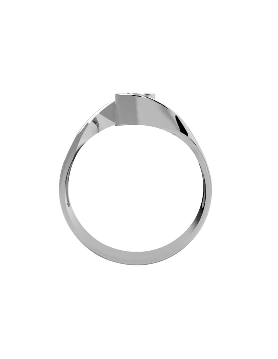 ANILLO DE ORO CON CIRCONIA