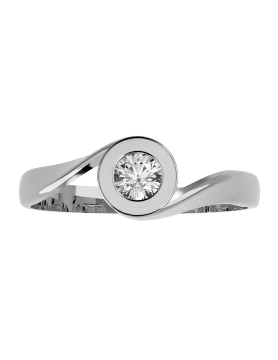 ANILLO DE ORO CON CIRCONIA