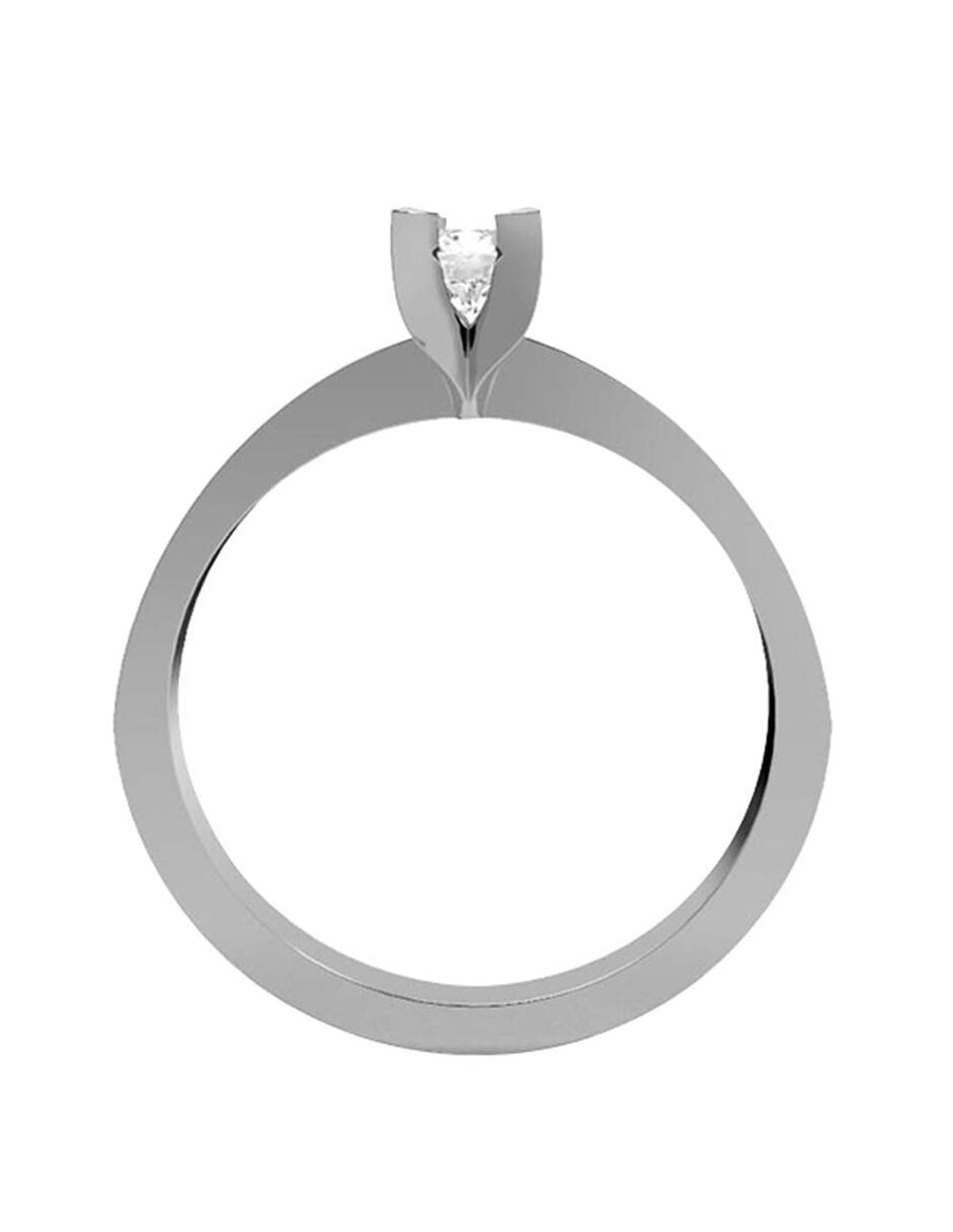 ANILLO DE ORO CON CIRCONIA