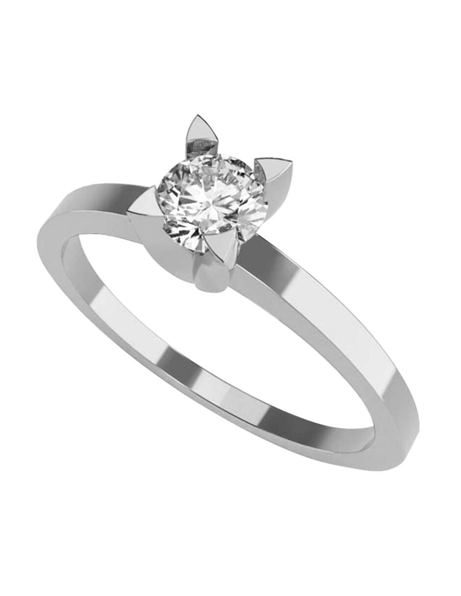 ANILLO DE ORO CON CIRCONIA