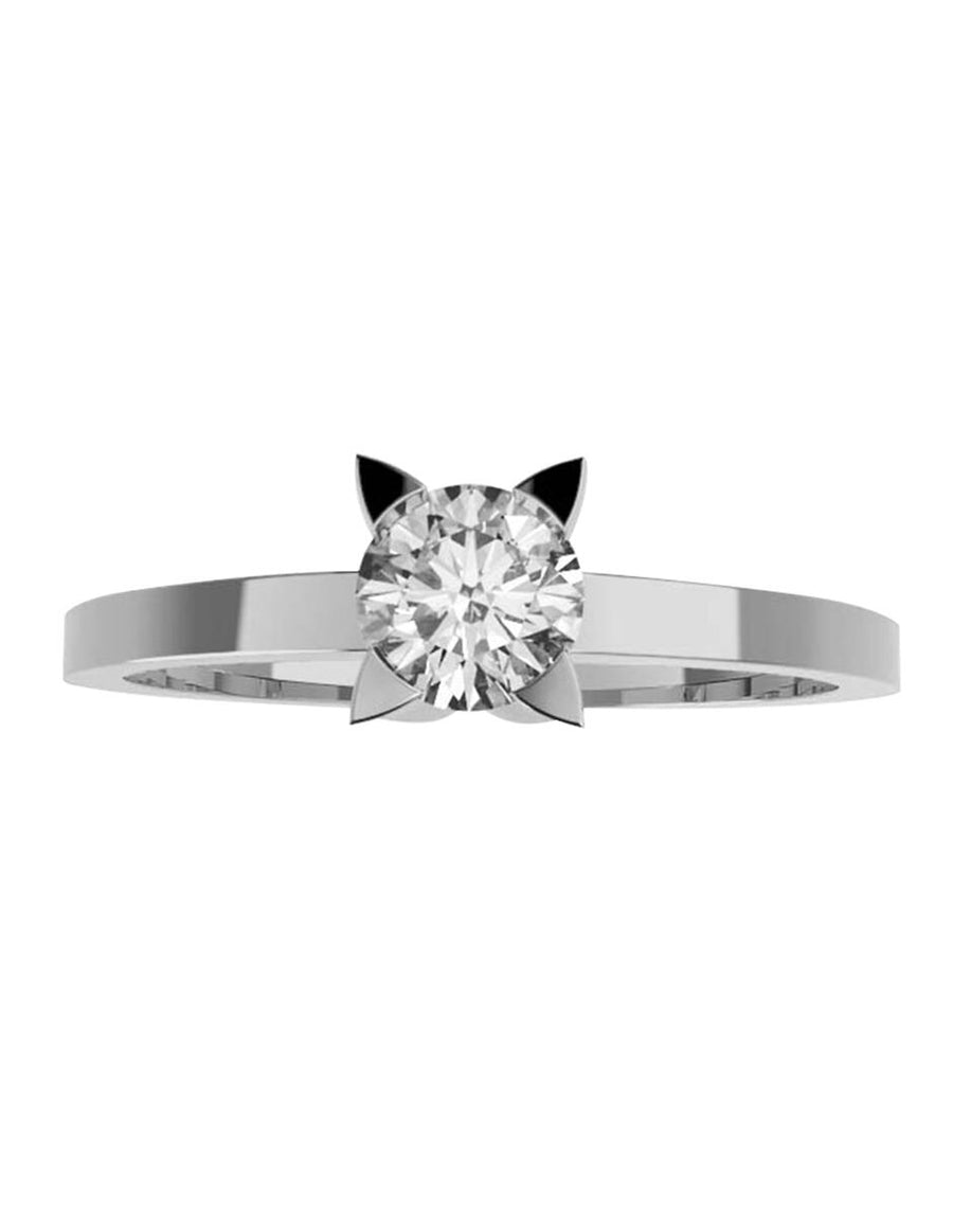 ANILLO DE ORO CON CIRCONIA