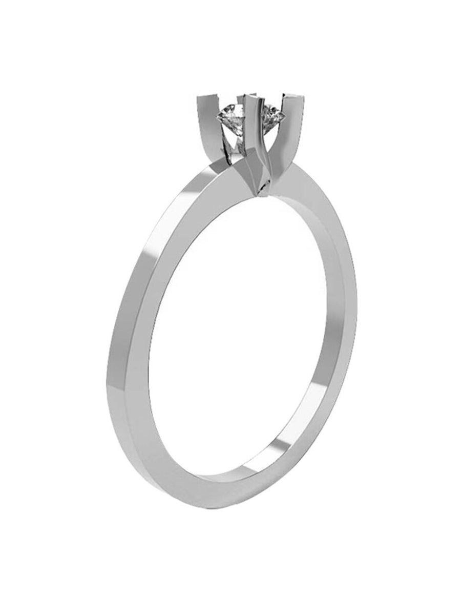 ANILLO DE ORO CON CIRCONIA