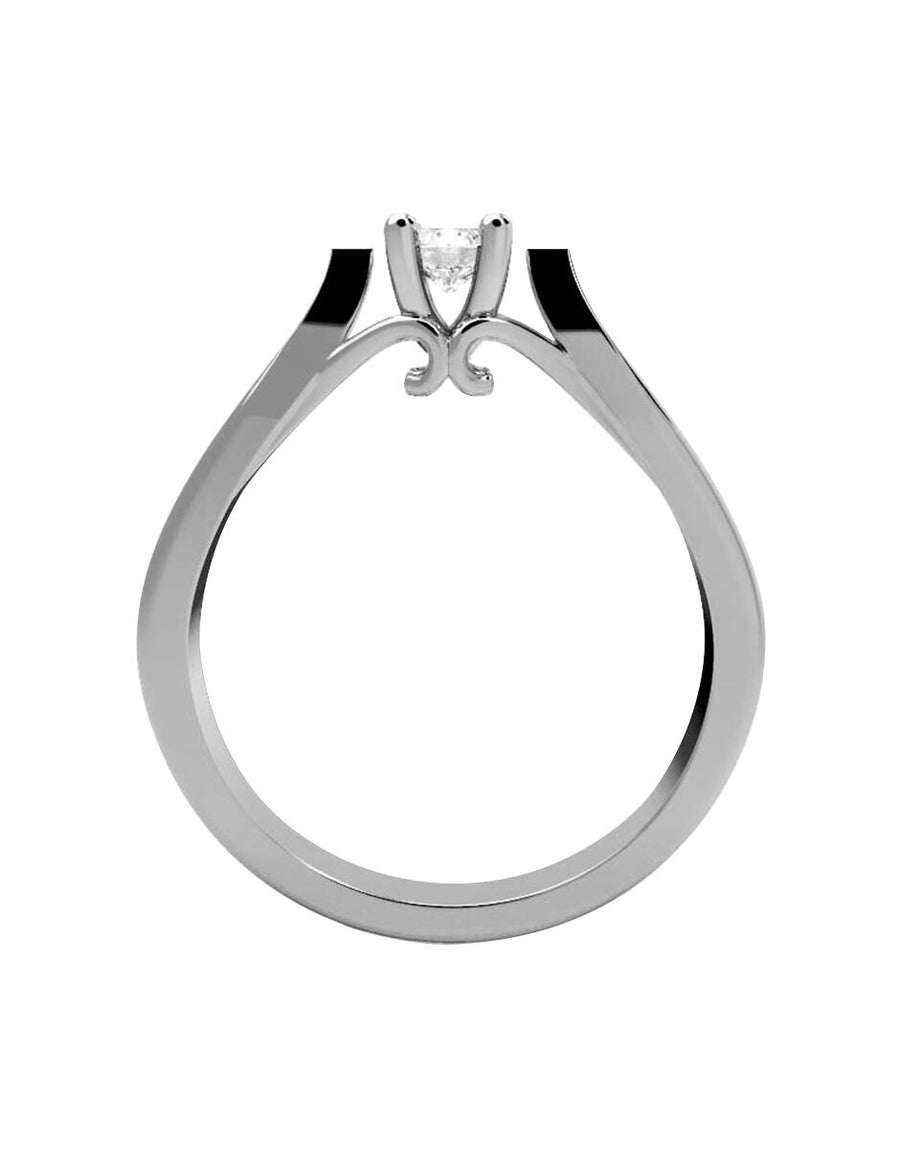 ANILLO DE ORO CON CIRCONIA
