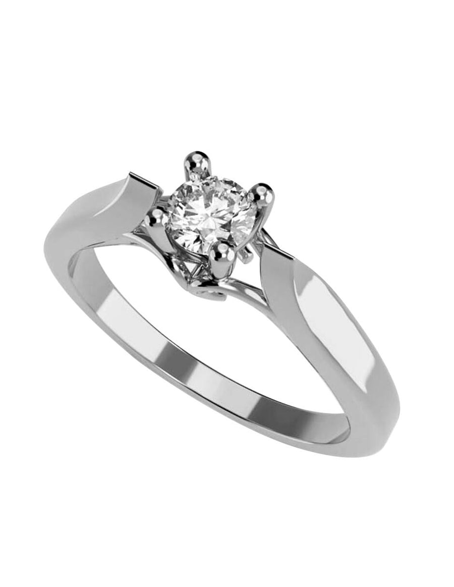 ANILLO DE ORO CON CIRCONIA
