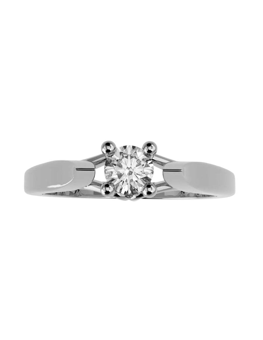 ANILLO DE ORO CON CIRCONIA