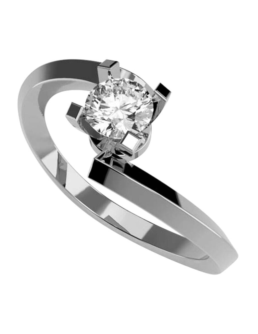 ANILLO DE ORO CON CIRCONIA