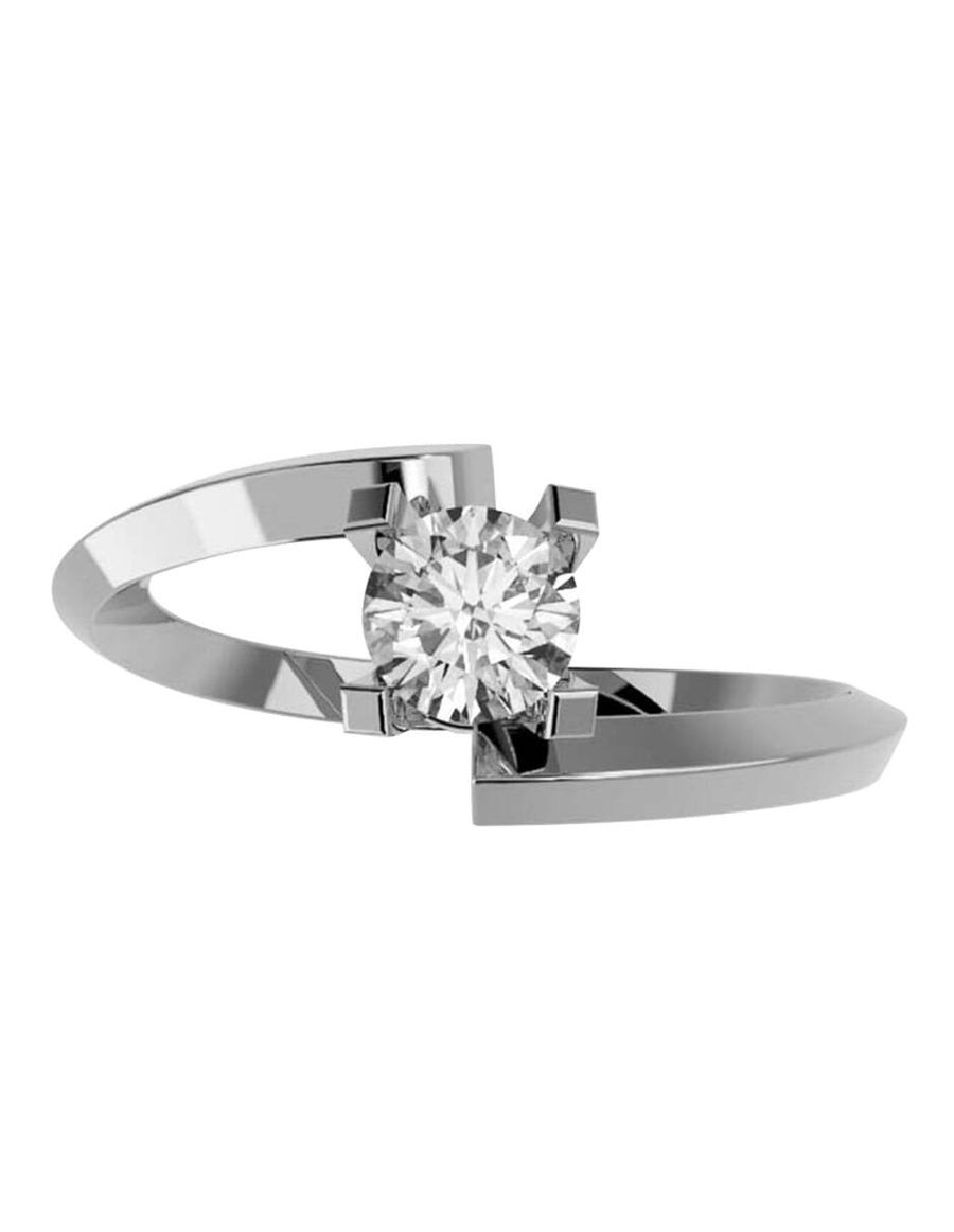 ANILLO DE ORO CON CIRCONIA