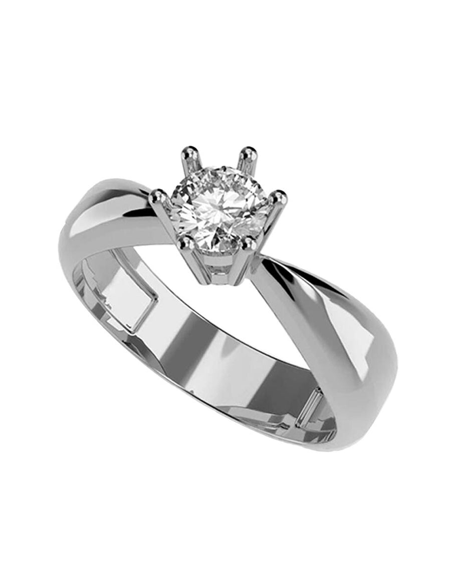ANILLO DE ORO CON CIRCONIA