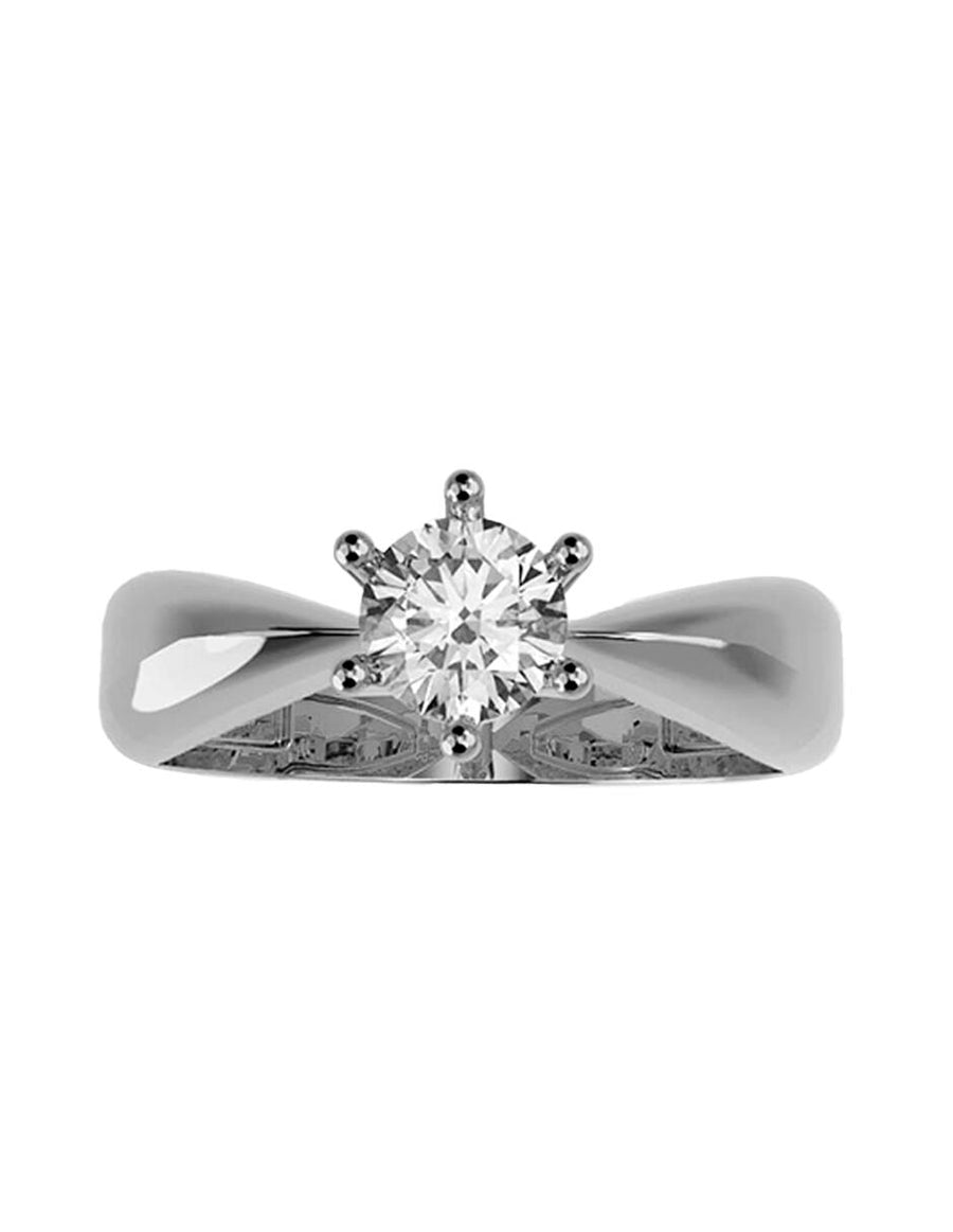 ANILLO DE ORO CON CIRCONIA