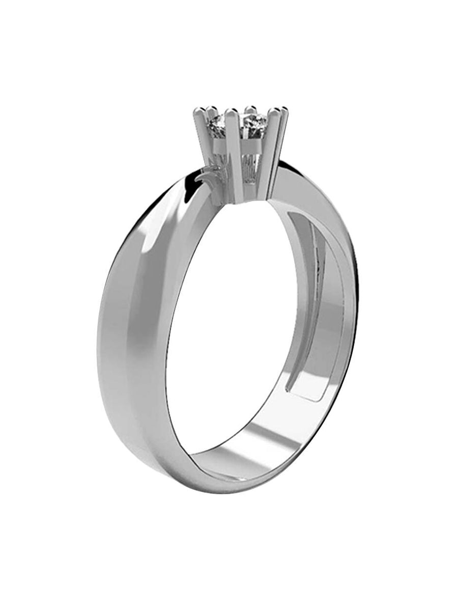 ANILLO DE ORO CON CIRCONIA