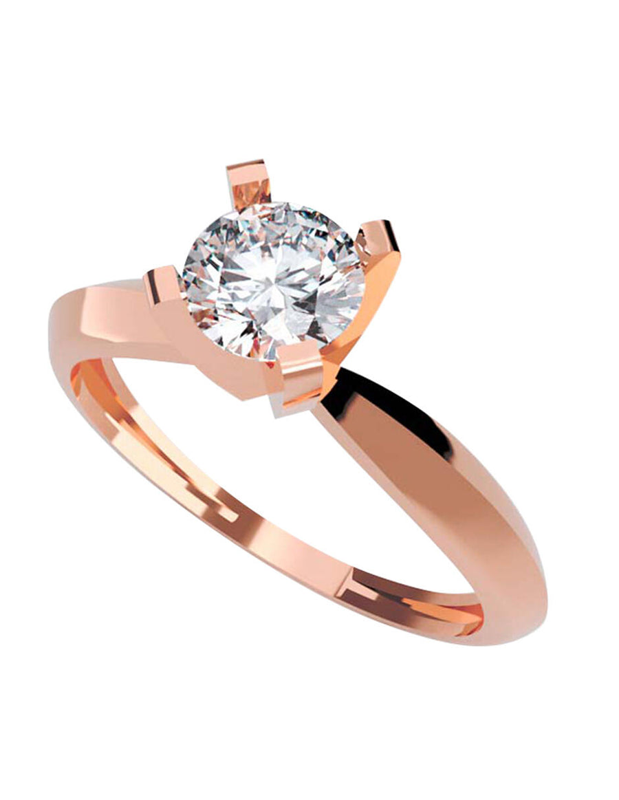 ANILLO DE ORO CON CIRCONIA