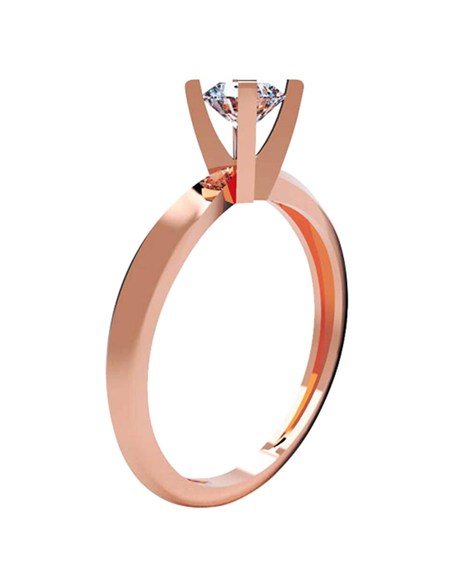 ANILLO DE ORO CON CIRCONIA
