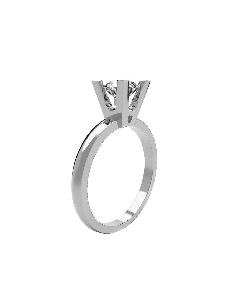 ANILLO DE ORO CON CIRCONIA