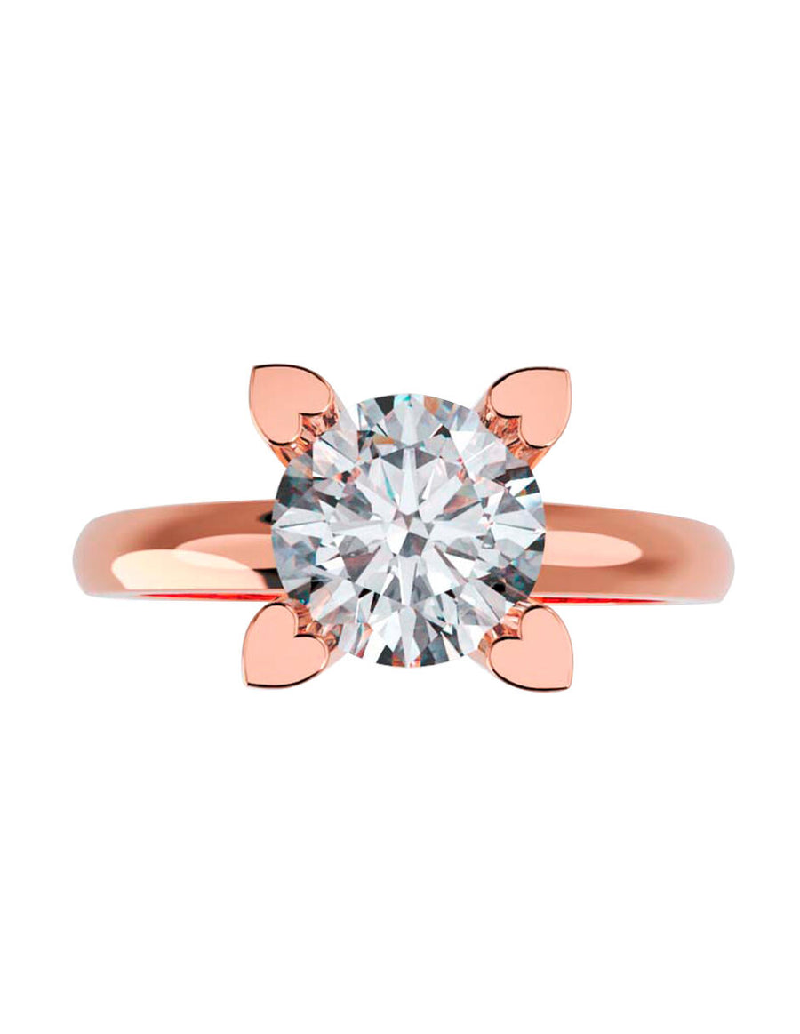 ANILLO DE ORO CON CIRCONIA