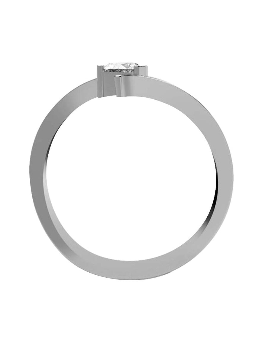 ANILLO DE ORO CON CIRCONIA