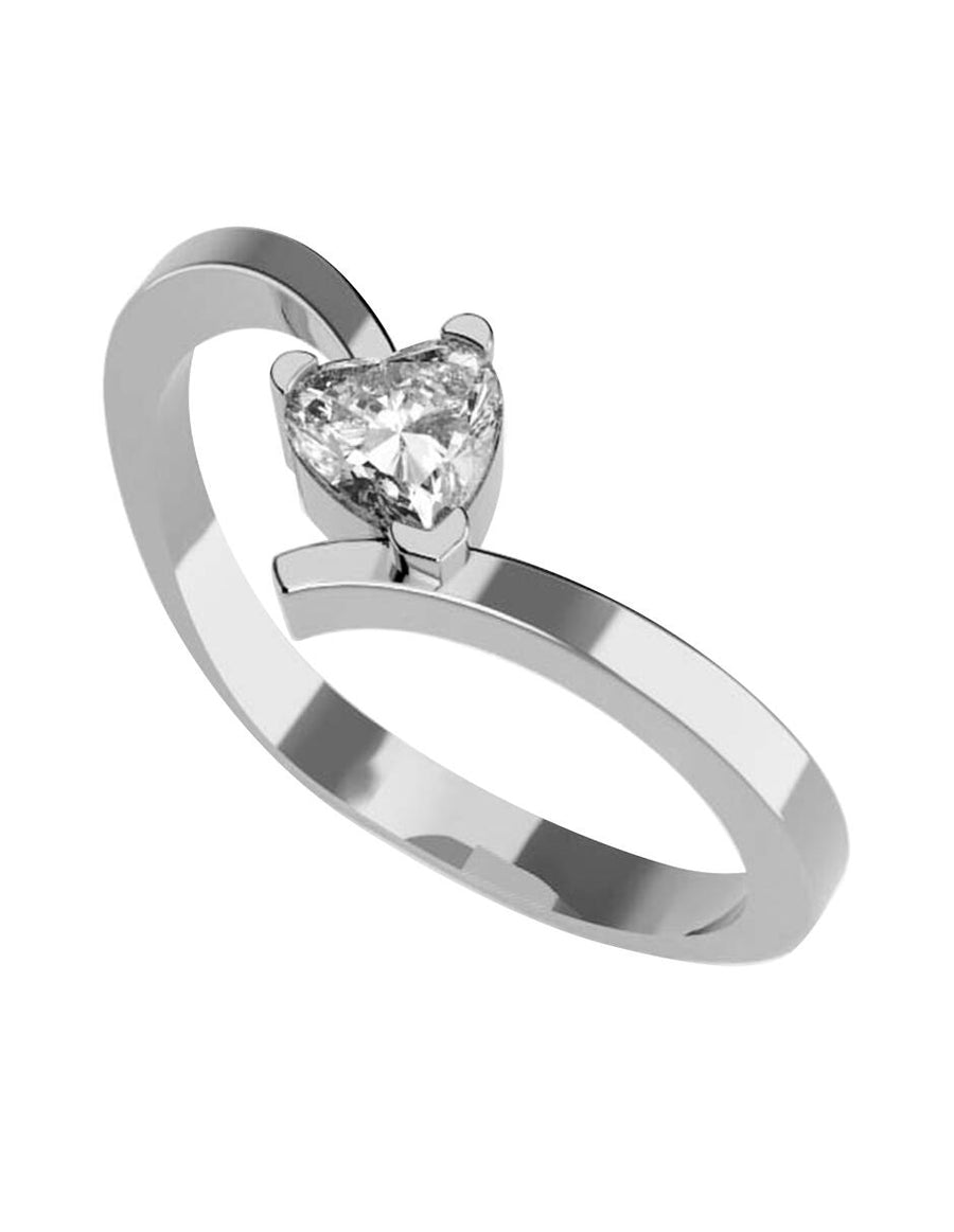 ANILLO DE ORO CON CIRCONIA