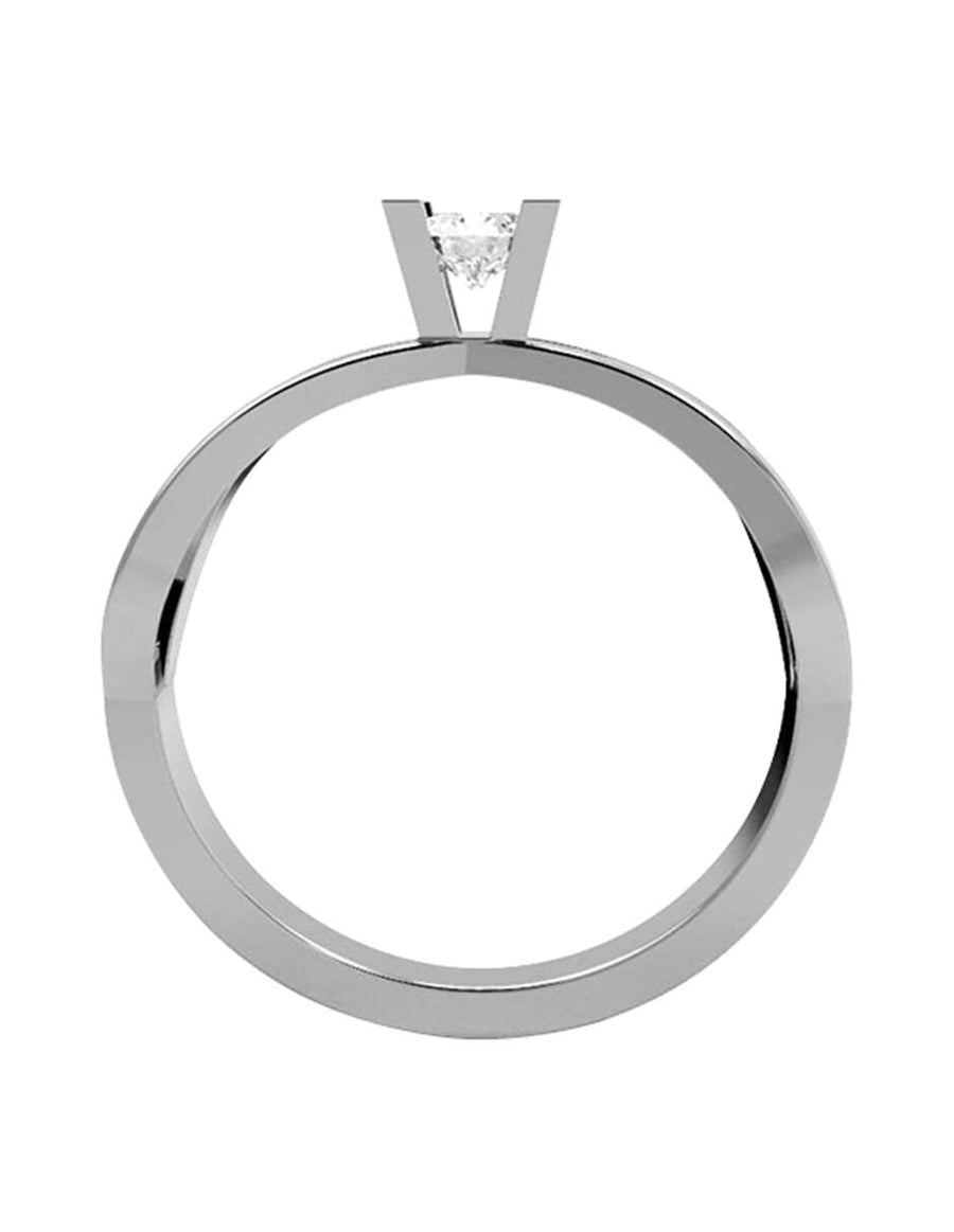 ANILLO DE ORO CON CIRCONIA